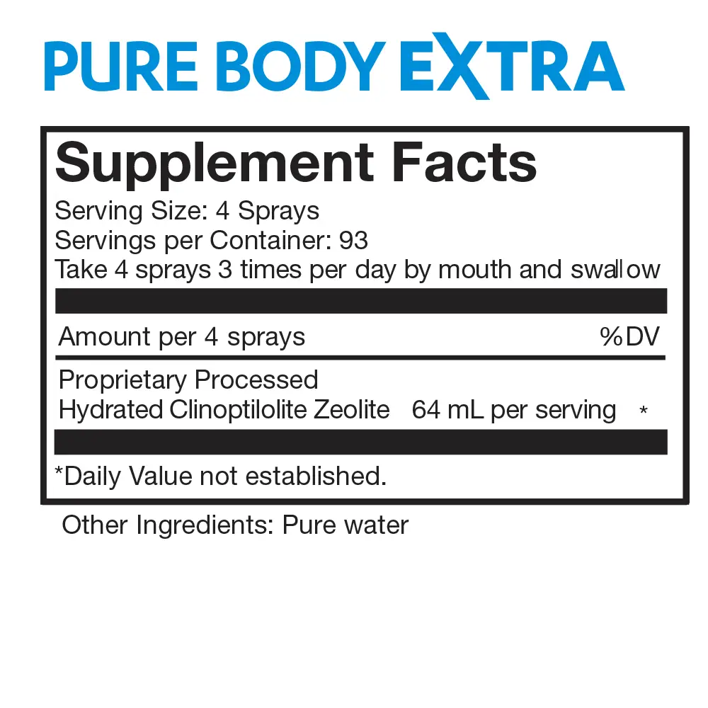 pbx supp facts copy 2qz2iv30 Pure Body Extra Supplement Facts